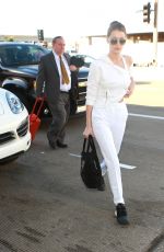 BELLA HADID Arrives at LAX Airport in Los Angeles 02/08/2016