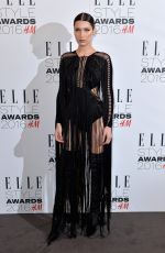 BELLA HADID at Elle Style Awards in London 02/23/2016
