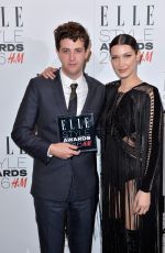 BELLA HADID at Elle Style Awards in London 02/23/2016