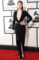BELLA HADID at Grammy Awards 2016 in Los Angeles 02/15/2016