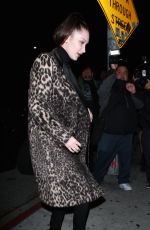 BELLA HADID at Nice Guy in West Hollywood 02/20/2016