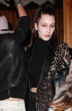 BELLA HADID at Nice Guy in West Hollywood 02/20/2016