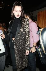 BELLA HADID at Nice Guy in West Hollywood 02/20/2016