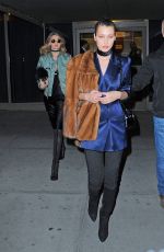 BELLA HADID Leaves Kanye West’s Yeezy 3 Show in New York 02/10/2016