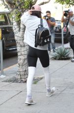 BELLA HADID Out and About in Los Angeles 02/18/2016