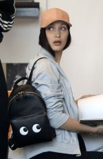 BELLA HADID Out and About in Los Angeles 02/18/2016