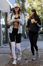 BELLA HADID Out and About in Los Angeles 02/18/2016