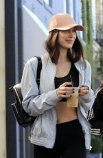 BELLA HADID Out and About in Los Angeles 02/18/2016