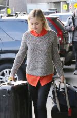 BELLA HEATHCOTE at Airport in Vancouver 02/24/2016