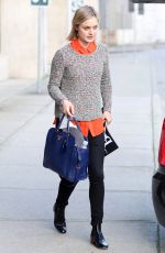 BELLA HEATHCOTE at Airport in Vancouver 02/24/2016