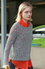 BELLA HEATHCOTE at Airport in Vancouver 02/24/2016
