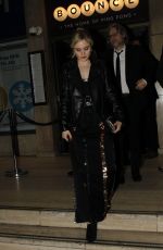BELLA HEATHCOTE at Bounce Restaurant in London 02/01/2016