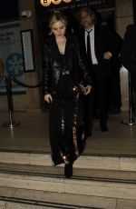 BELLA HEATHCOTE at Bounce Restaurant in London 02/01/2016