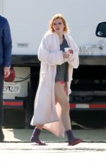 BELLA THORNE on the Set of 