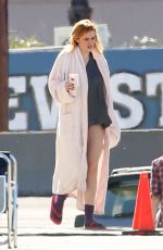 BELLA THORNE on the Set of 