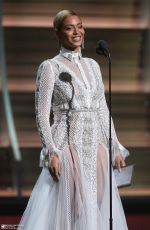 BEYONCE at Grammy Awards 2016 in Los Angeles 02/15/2016