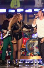 BEYONCE KNOWLES Performs at Pepsi Super Bowl 50 Halftime Show in Santa Clara 02/07/2016