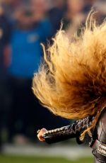 BEYONCE KNOWLES Performs at Pepsi Super Bowl 50 Halftime Show in Santa Clara 02/07/2016