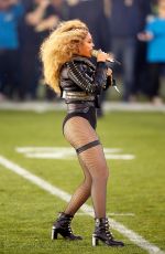 BEYONCE KNOWLES Performs at Pepsi Super Bowl 50 Halftime Show in Santa Clara 02/07/2016