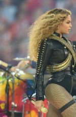 BEYONCE KNOWLES Performs at Pepsi Super Bowl 50 Halftime Show in Santa Clara 02/07/2016