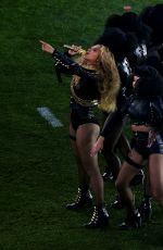 BEYONCE KNOWLES Performs at Pepsi Super Bowl 50 Halftime Show in Santa Clara 02/07/2016
