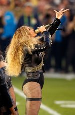 BEYONCE KNOWLES Performs at Pepsi Super Bowl 50 Halftime Show in Santa Clara 02/07/2016