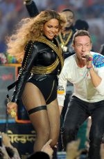 BEYONCE KNOWLES Performs at Pepsi Super Bowl 50 Halftime Show in Santa Clara 02/07/2016