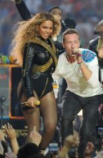 BEYONCE KNOWLES Performs at Pepsi Super Bowl 50 Halftime Show in Santa Clara 02/07/2016