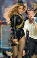 BEYONCE KNOWLES Performs at Pepsi Super Bowl 50 Halftime Show in Santa Clara 02/07/2016
