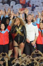 BEYONCE KNOWLES Performs at Pepsi Super Bowl 50 Halftime Show in Santa Clara 02/07/2016