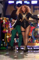 BEYONCE KNOWLES Performs at Pepsi Super Bowl 50 Halftime Show in Santa Clara 02/07/2016