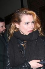 BILLIE PIPER at Park Theatre in London 02/25/2016