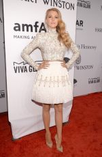 BLAKE LIVELY at 2016 amfar New York Gala 02/10/2016