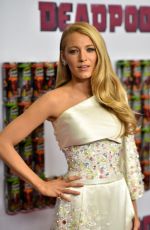 BLAKE LIVELY at Deadpool Premiere in New York 02/08/2016 [mq]