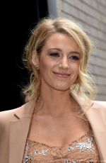 BLAKE LIVELY at Michael Kors Fall 2016 Presentation at New York Fashion Week 02/17/2016