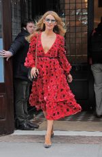 BLAKE LIVELY Out and About in New York 02/17/2016