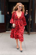 BLAKE LIVELY Out and About in New York 02/17/2016