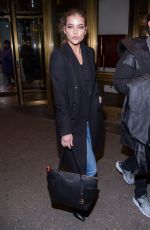 BRBARA PALVIN Leaves Her Hotel in New York 02/13/2016