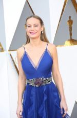 BRIE LARSON at 88th Annual Academy Awards in Hollywood 02/28/2016