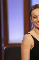 BRIE LARSON at Jimmy Kimmel Live 02/08/2016