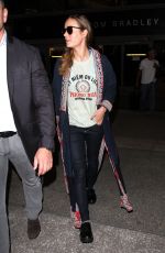 BRIE LARSON at LAX Airport in Los Angeles 02/24/2016