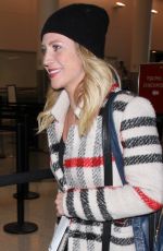 BRITTANY SNOW at LAX Airport in Los Angeles 02/02/2016