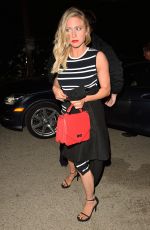 BRITTANY SNOW Leaves a Pre-oscar Talent Agency Party 02/27/2016