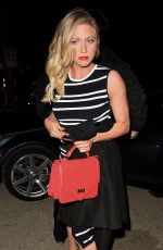 BRITTANY SNOW Leaves a Pre-oscar Talent Agency Party 02/27/2016