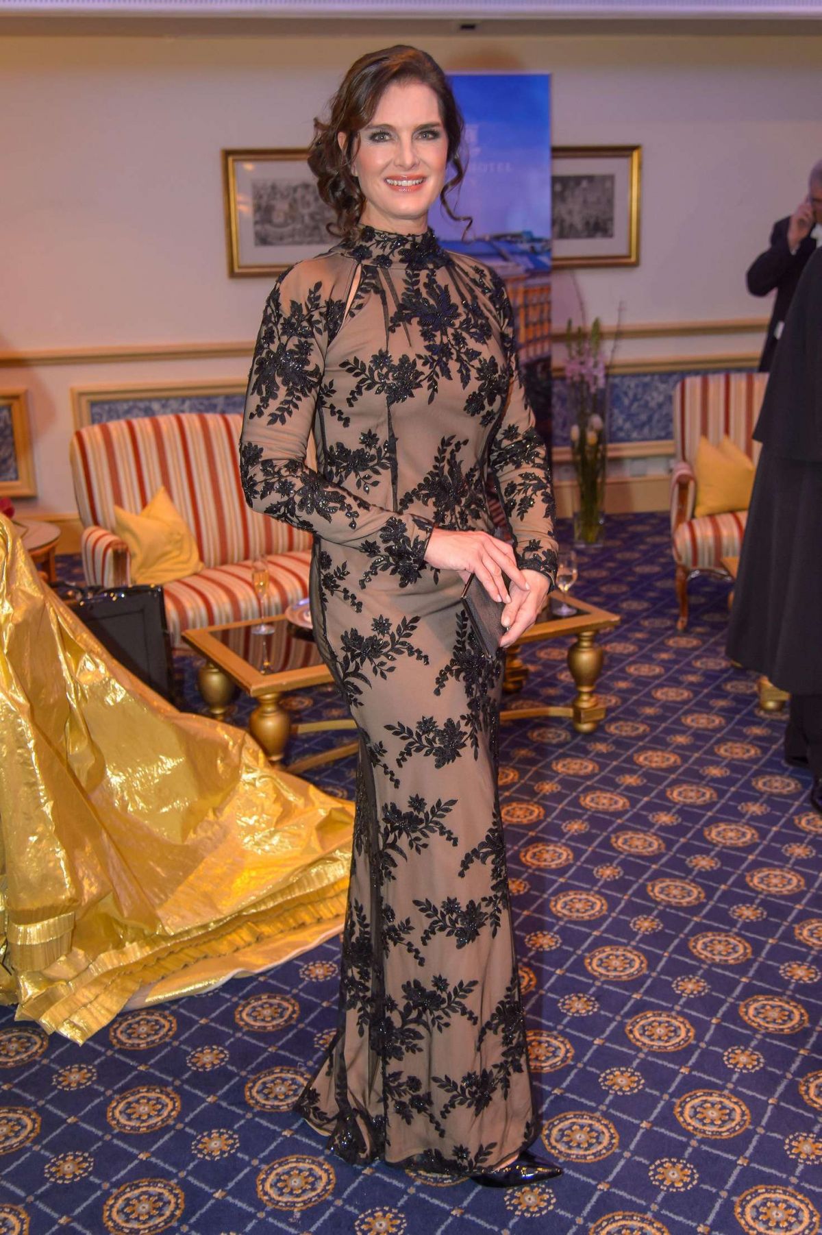 BROKOKE SHIELDS at Opera Ball Vienna 2016 at The Grand Hotel 02/04/2016 BROKOKE SHIELDS at Opera Ball Vienna 2016 at The Grand Hotel 02/04/2016