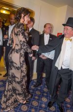 BROKOKE SHIELDS at Opera Ball Vienna 2016 at The Grand Hotel 02/04/2016