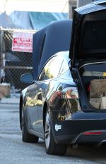 CAMERON DIAZ Out Shopping at Mart Collective in Venice 01/28/2016