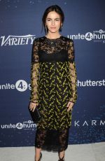 CAMILLA BELLE at 3rd Annual unite4:humanity in Los Angeles 02/25/2016