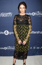 CAMILLA BELLE at 3rd Annual unite4:humanity in Los Angeles 02/25/2016