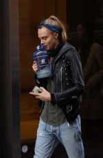 CARA DELEVINGNE Out and About in Paris 02/03/2016